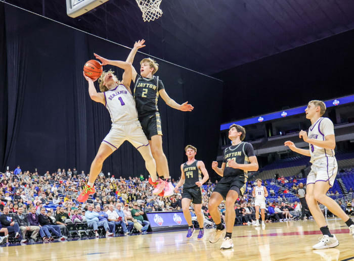 bejamin jayton 1A uil texas tommy hays basketball 2024 state Benjamin vs Jayton 06